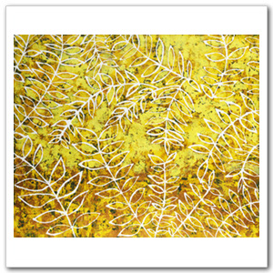 [유화 그림액자] Yellow leaves 80 x 65cm